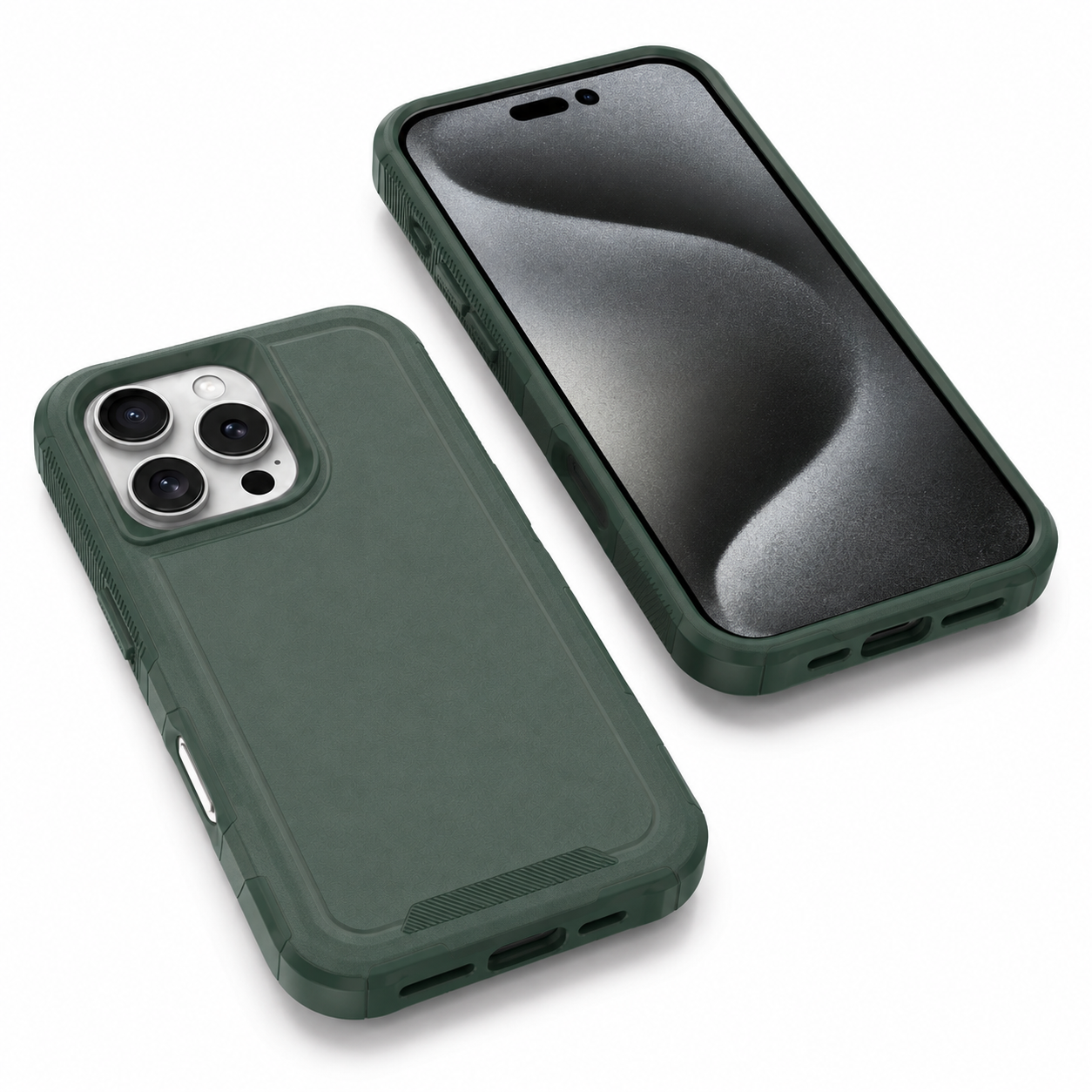 Comm Lite Slim Protective Case for Apple iPhone 16 Pro Max - Midnight Green