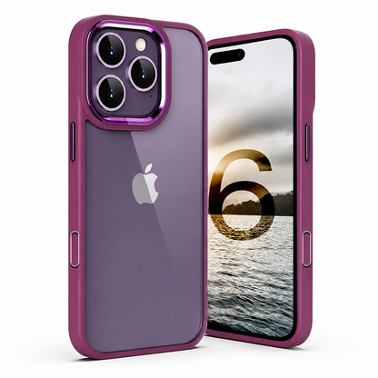 Matte Ultra-Hybrid Case for Apple iPhone 16 Pro Max - Wine