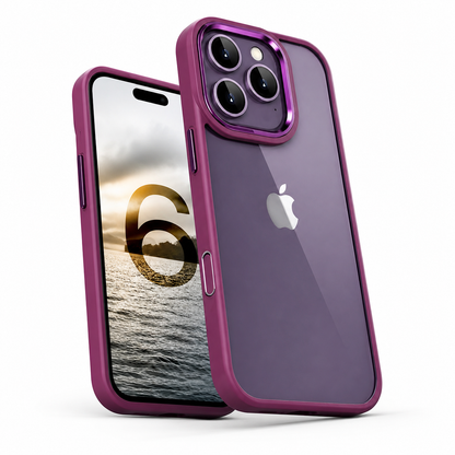 Matte Ultra-Hybrid Case for Apple iPhone 16 Pro Max - Wine
