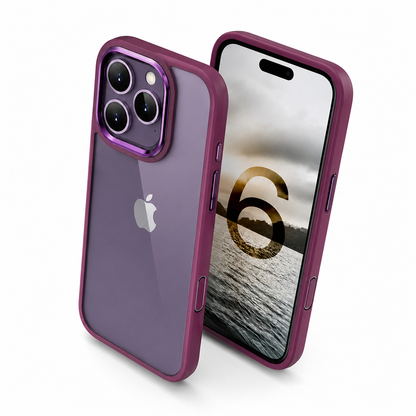 Matte Ultra-Hybrid Case for Apple iPhone 16 Pro Max - Wine
