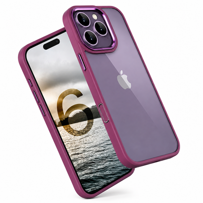 Matte Ultra-Hybrid Case for Apple iPhone 16 Pro Max - Wine