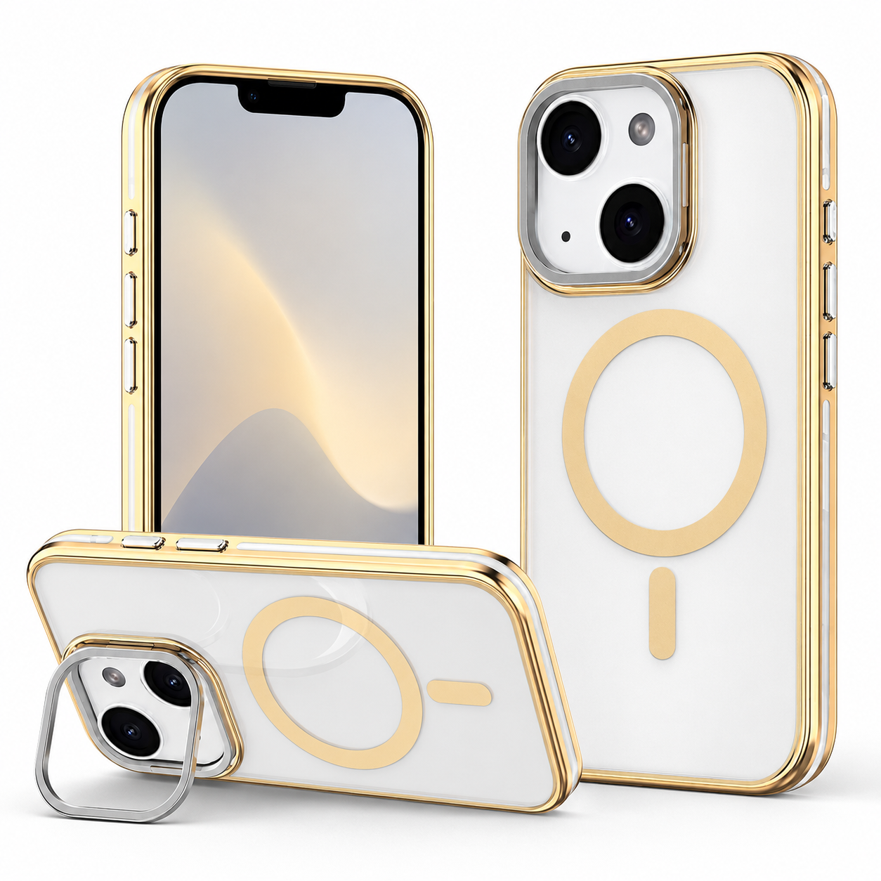 InFrame MagSafe Case for Apple iPhone 15 - Gold