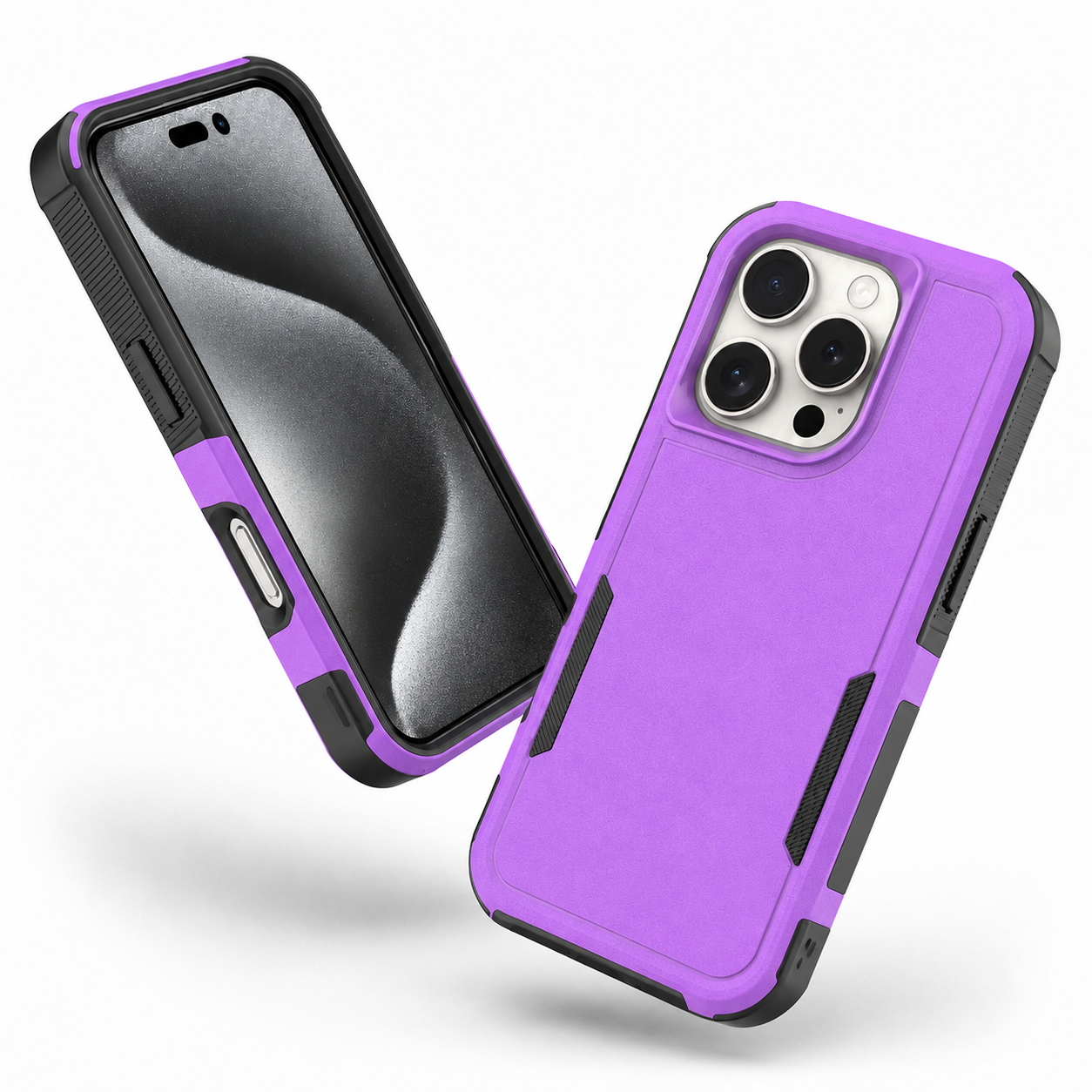 Comm Lite Slim Protective Case for Apple iPhone 16 Pro Max - Purple