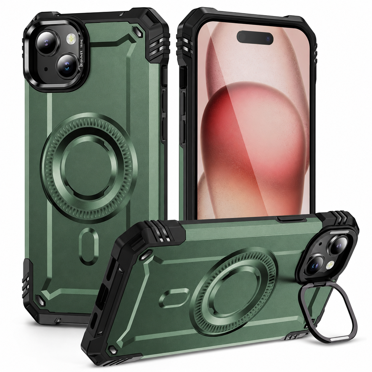 Fuse Edge MagSafe Case for Apple iPhone 15 - Green