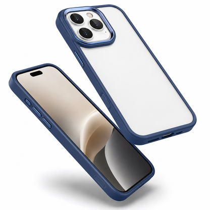 Matte Ultra-Hybrid Case for Apple iPhone 16 Pro Max - Midnight Blue