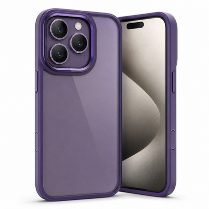 Matte Ultra-Hybrid Case for Apple iPhone 16 Pro Max - Deep Purple