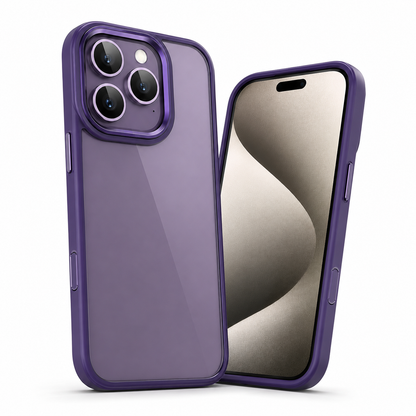 Matte Ultra-Hybrid Case for Apple iPhone 16 Pro Max - Deep Purple