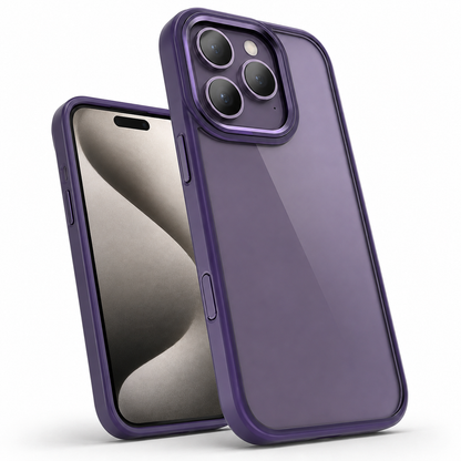 Matte Ultra-Hybrid Case for Apple iPhone 16 Pro Max - Deep Purple