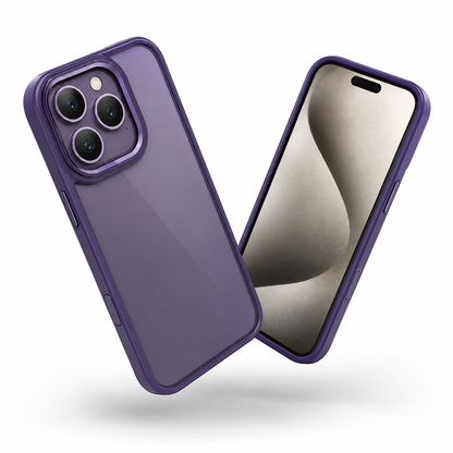 Matte Ultra-Hybrid Case for Apple iPhone 16 Pro Max - Deep Purple