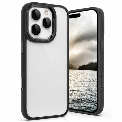 Matte Ultra-Hybrid Protective Case for Apple iPhone 16 Pro Max - Black