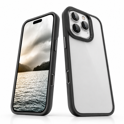 Matte Ultra-Hybrid Protective Case for Apple iPhone 16 Pro Max - Black