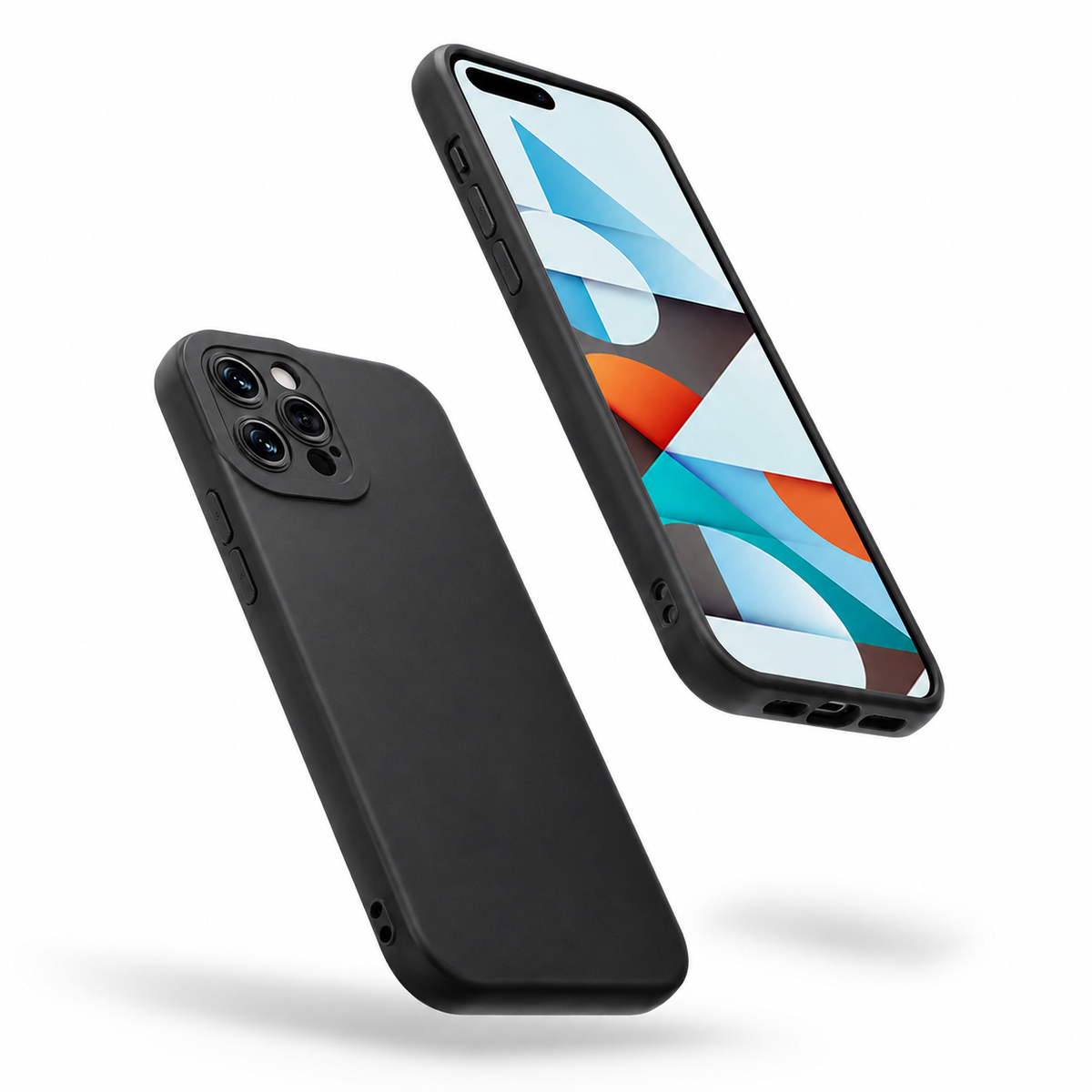 Matte Black Protective Case for Apple iPhone 13 Pro - alternate product view