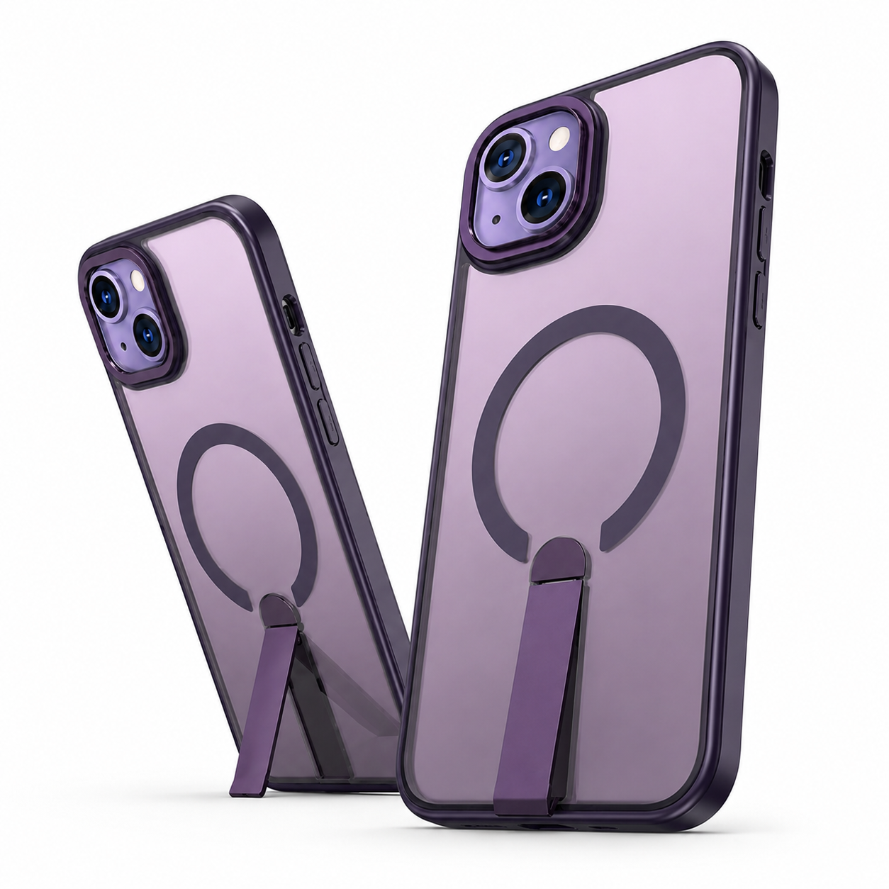 MagSafe iStand Kickstand Case for Apple iPhone 13 - Purple