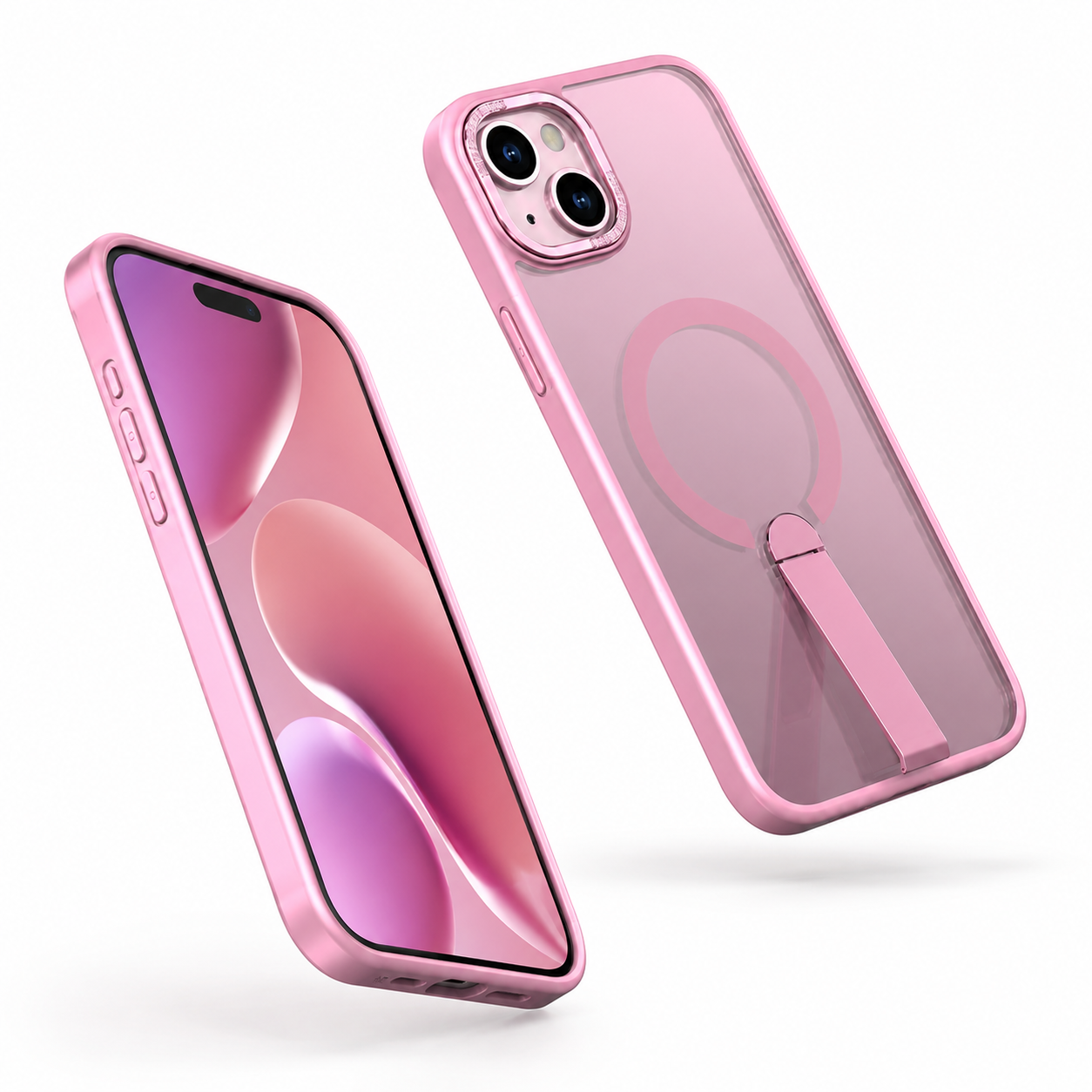MagSafe iStand Kickstand Case for Apple iPhone 14 - Pink
