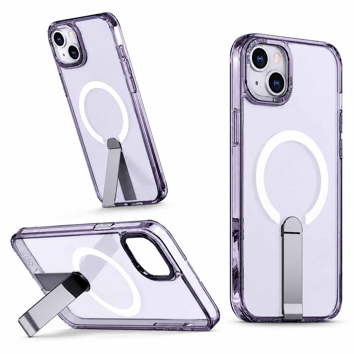 MagSafe iStand Kickstand Case for Apple iPhone 14 - Clear