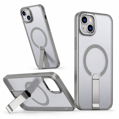 MagSafe iStand Kickstand Case for Apple iPhone 14 - Grey