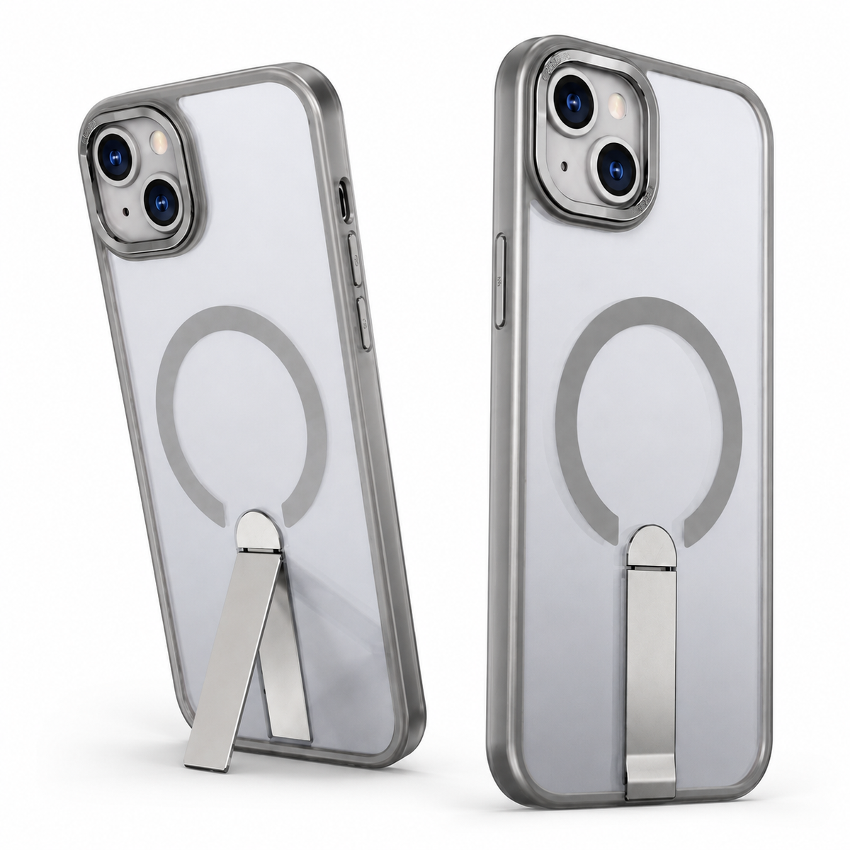 MagSafe iStand Kickstand Case for Apple iPhone 14 - Grey