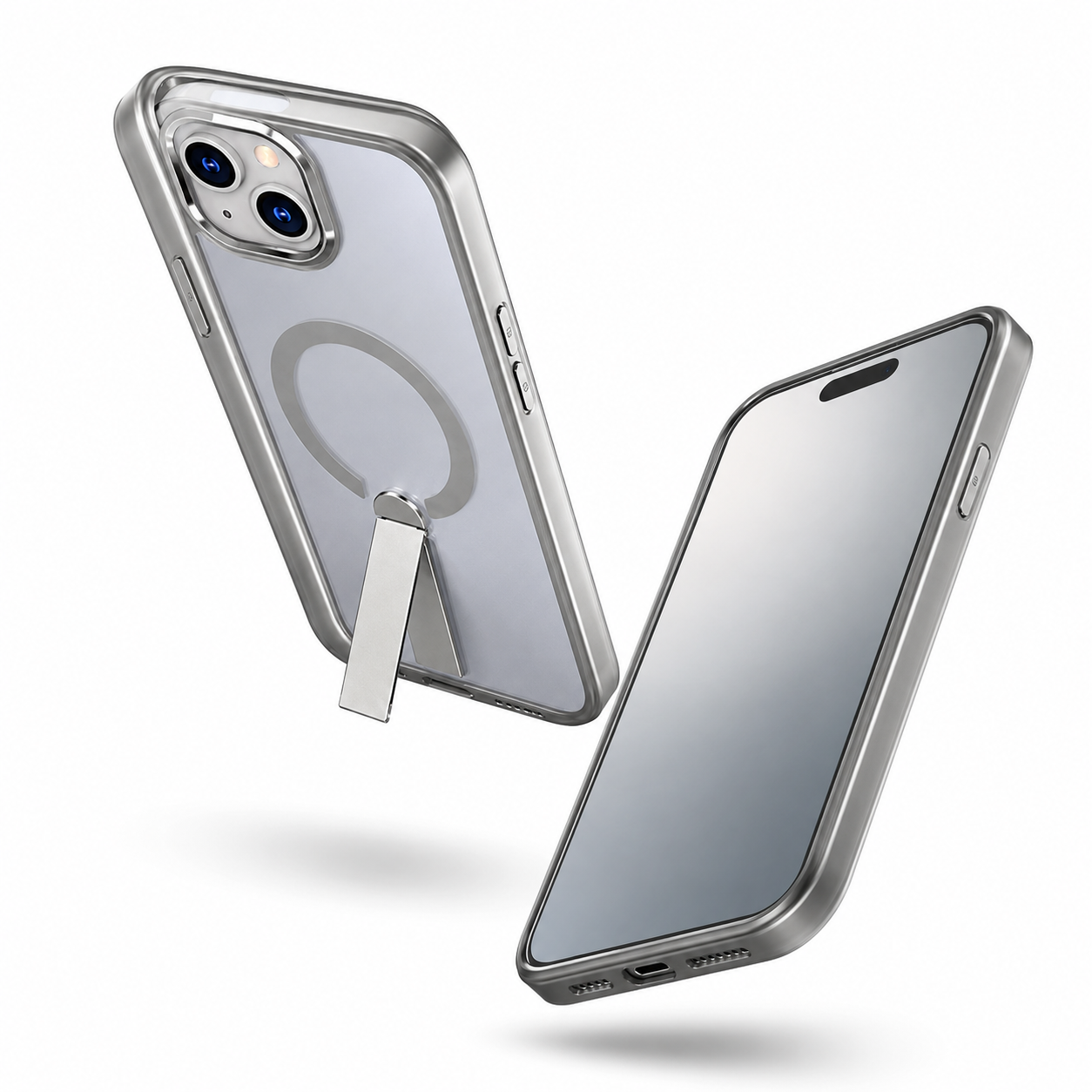 MagSafe iStand Kickstand Case for Apple iPhone 13 - Grey