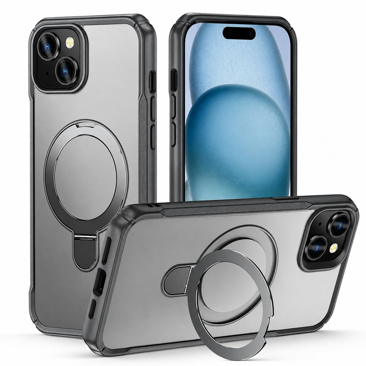 Vivid Design MagSafe Case for Apple iPhone 13 - Grey