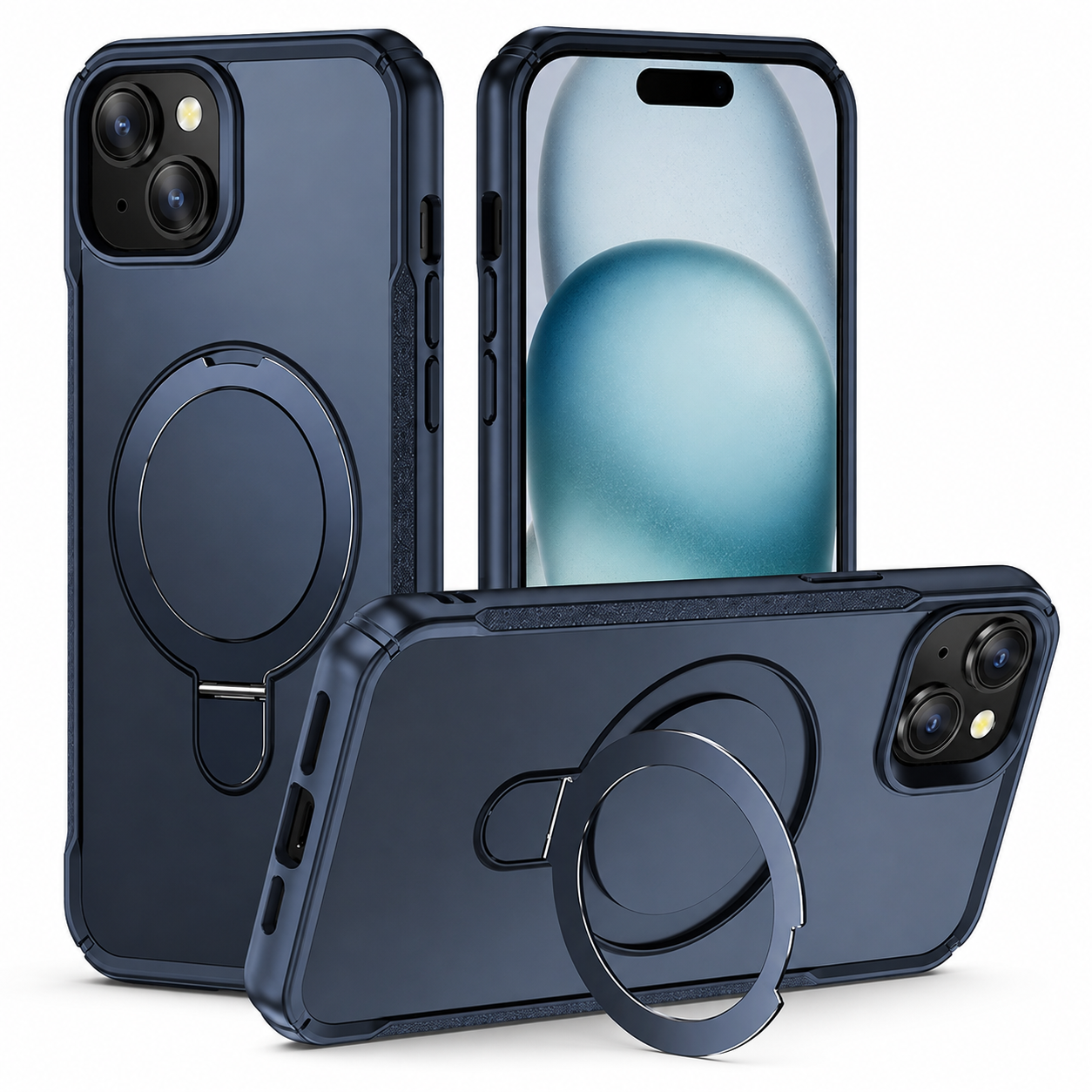 Vivid Design MagSafe Case for Apple iPhone 13 - Blue