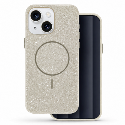 Glitsy MagSafe Case for Apple iPhone 15 - Grey