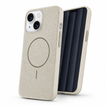 Glitsy MagSafe Case for Apple iPhone 15 - Grey