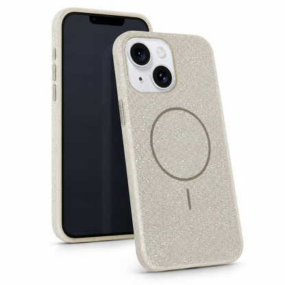Glitsy MagSafe Case for Apple iPhone 15 - Grey