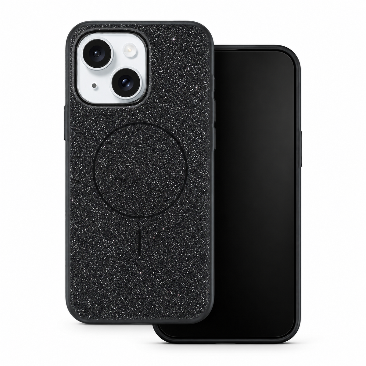 Glitsy MagSafe Case for Apple iPhone 14 - Black