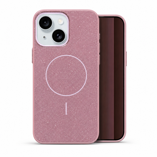 Glitsy MagSafe Case for Apple iPhone 15 - Purple – secure-grip iPhone phone case