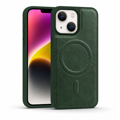 Engraved MagSafe Case for Apple iPhone 15 - Green