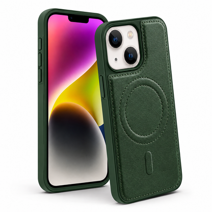 Engraved MagSafe Case for Apple iPhone 15 - Green