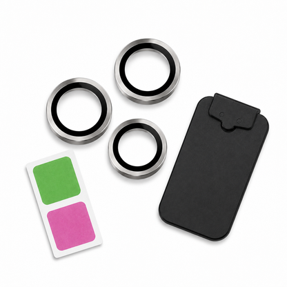 Camera Ring Protector for Apple iPhone 16 Pro Max - Grey