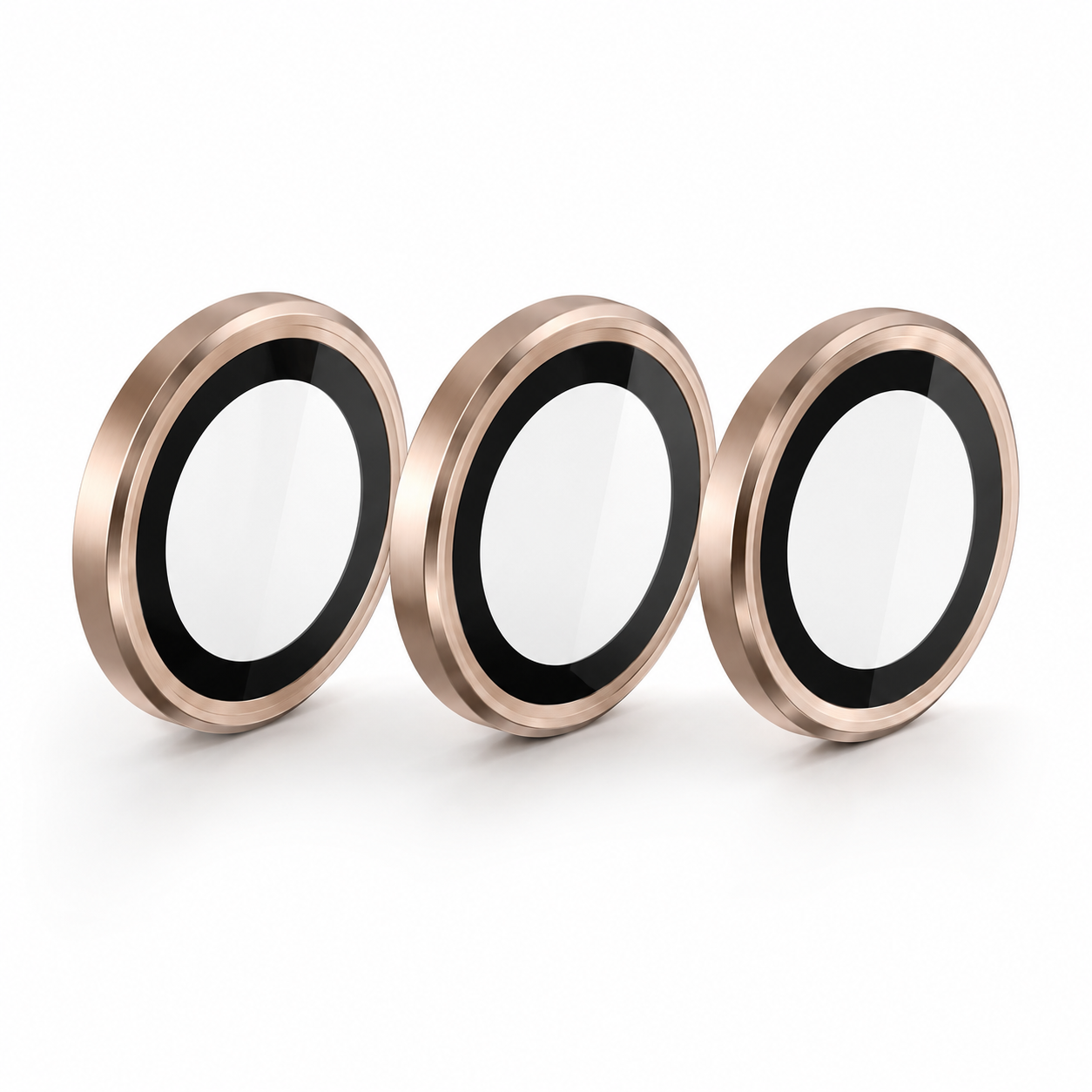 Camera Ring Protector for Apple iPhone 16 Pro Max - Rose Gold