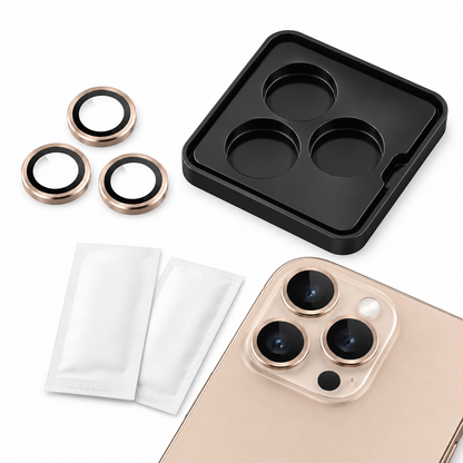 Camera Ring Protector for Apple iPhone 16 Pro Max - Rose Gold