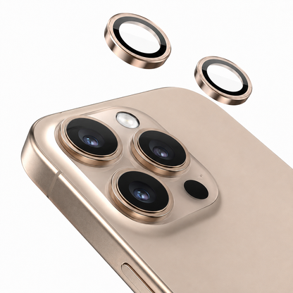 Camera Ring Protector for Apple iPhone 16 Pro Max - Rose Gold