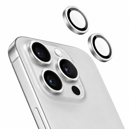 Camera Ring Protector Case for Apple iPhone 13 Pro Max - Silver - alternate product view