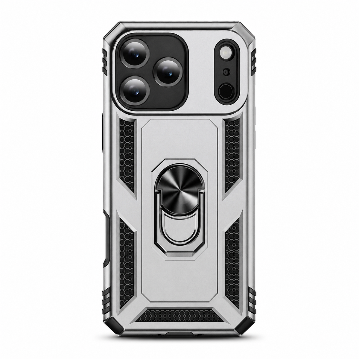 Anti-Drop Hybrid Case for Apple iPhone 16 Pro Max - Grey