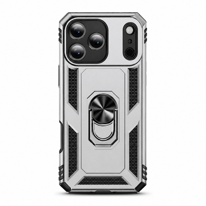 Anti-Drop Hybrid Case for Apple iPhone 14 Pro Max - Grey - angled product view