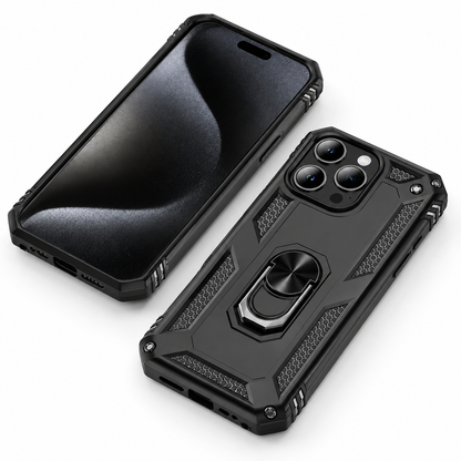 Anti-Drop Hybrid Case for Apple iPhone 16 Pro Max - Black