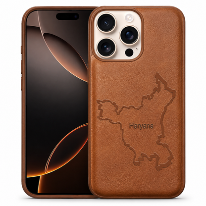 HRY Crafted Protective Case for Apple iPhone 15 - Brown