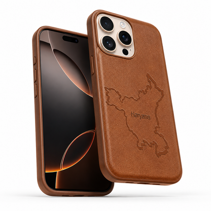 HRY Crafted Protective Case for Apple iPhone 15 - Brown