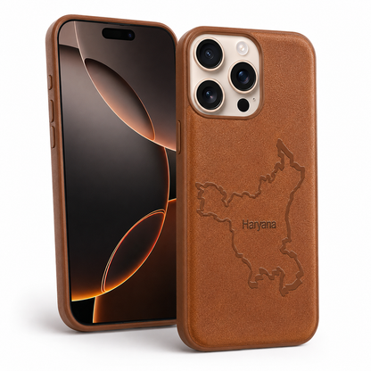 HRY Crafted Protective Case for Apple iPhone 15 - Brown