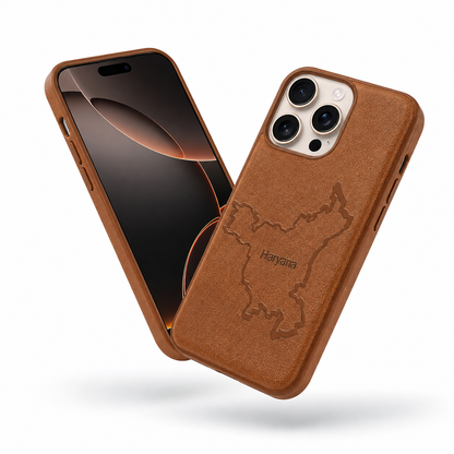 HRY Crafted Protective Case for Apple iPhone 15 - Brown