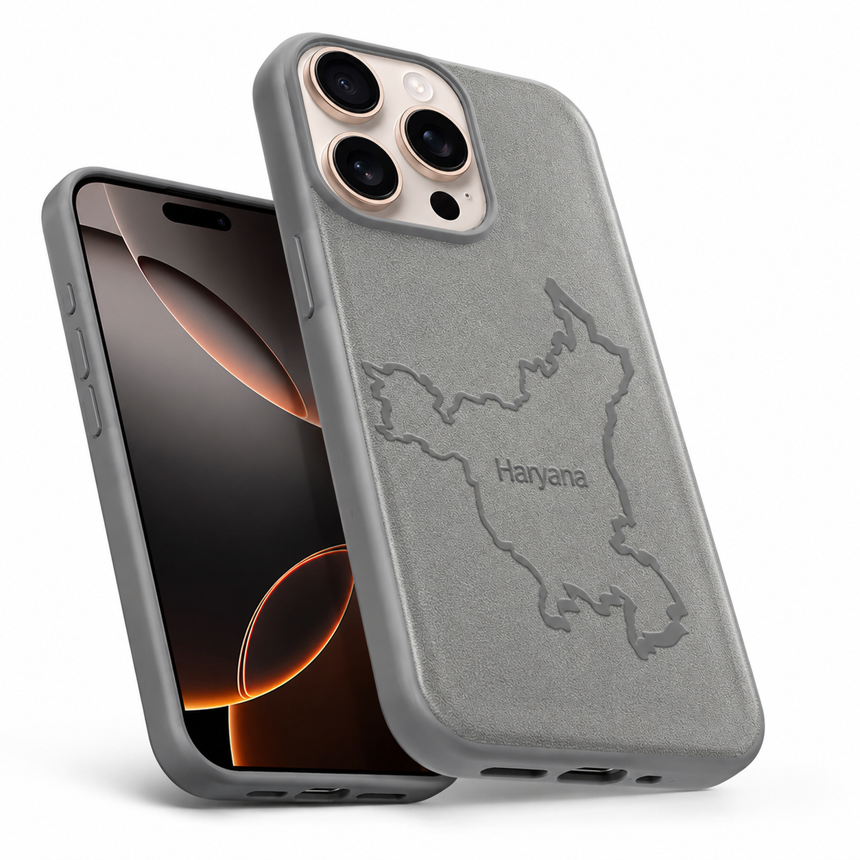HRY Crafted Protective Case for Apple iPhone 13 - Grey