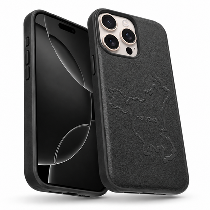 HRY Crafted Protective Case for Apple iPhone 13 - Black