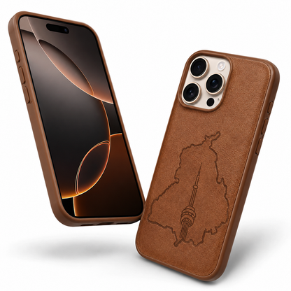 Crafted Protective Case for Apple iPhone 13 - Brown