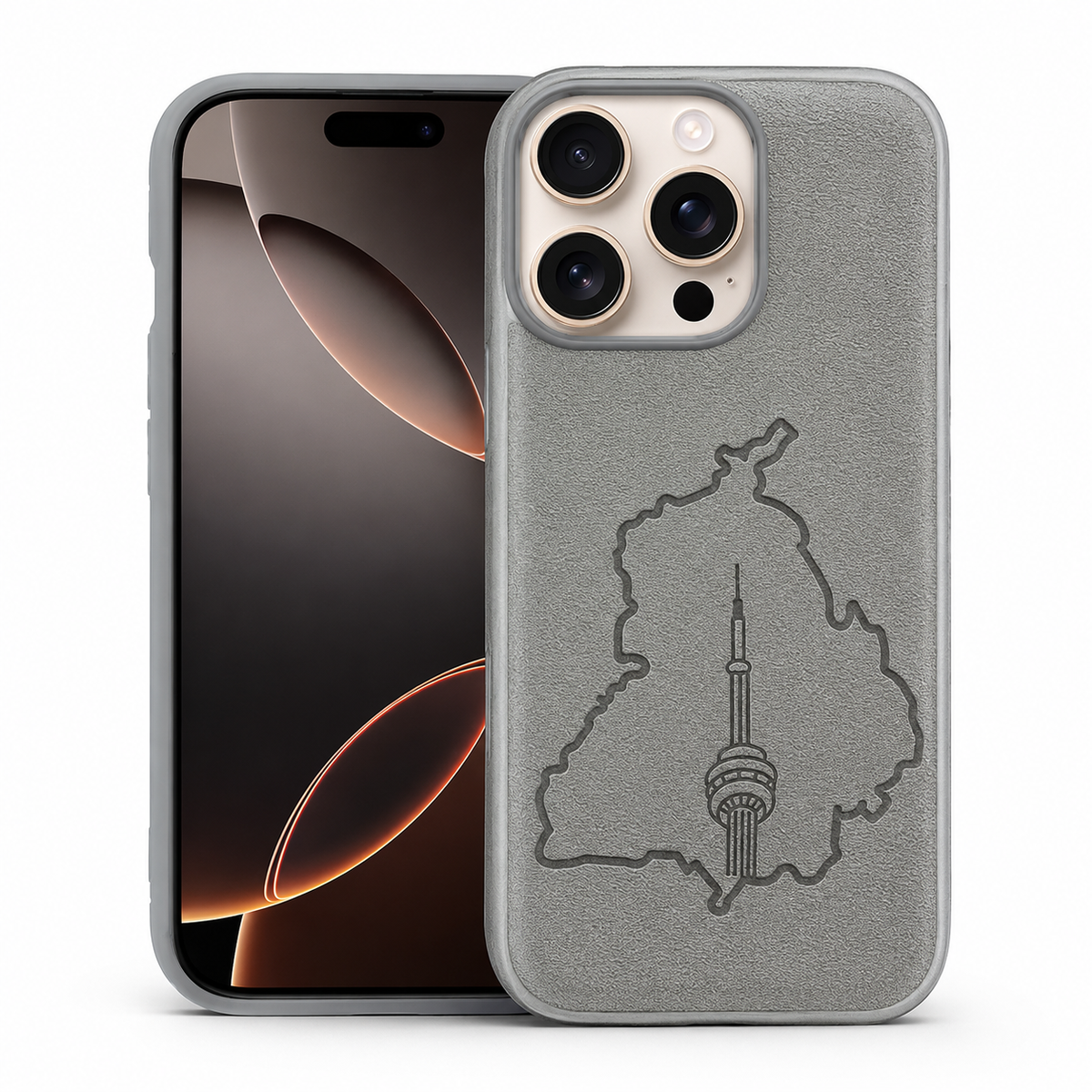 Crafted Protective Case for Apple iPhone 13 - Grey