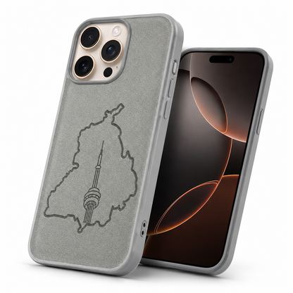 Crafted Protective Case for Apple iPhone 14 - Grey
