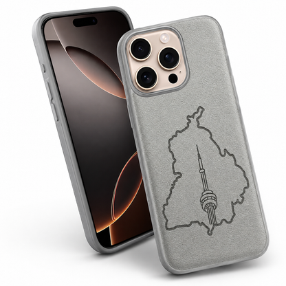 Crafted Protective Case for Apple iPhone 14 - Grey