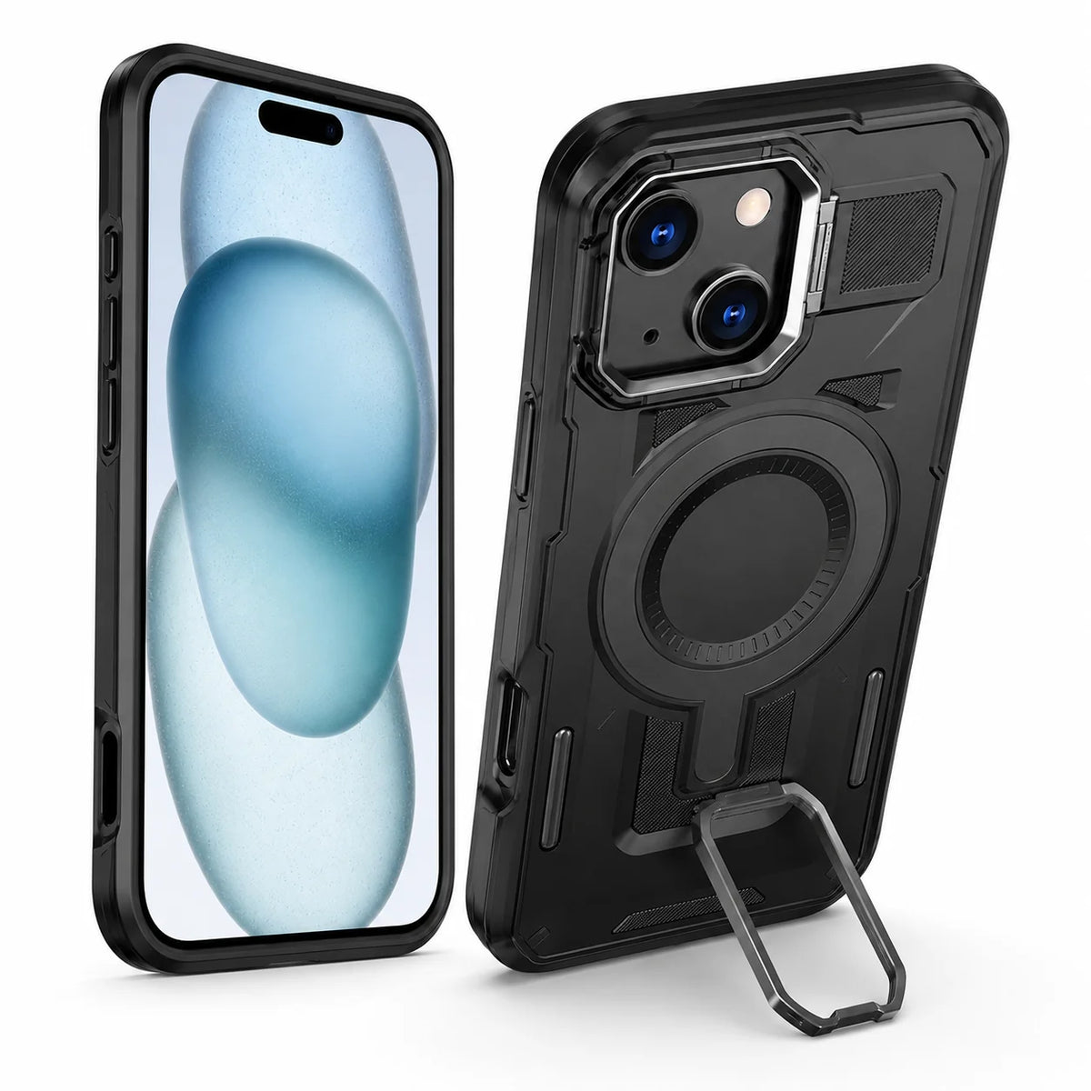 Shield Mate Shockproof Protective Case for Apple iPhone 14 - Black, drop protection mobile cover